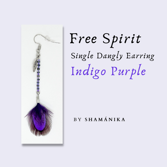 "Free Spirit" in Indigo Purple